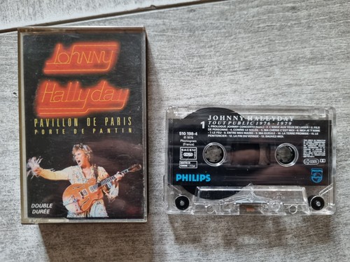 Johnny hallyday cassette - hallyday,,