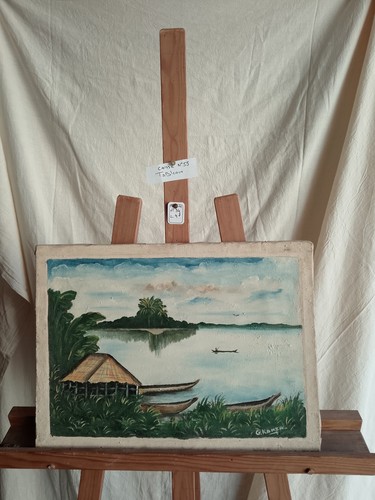Tableau peinture huile sur