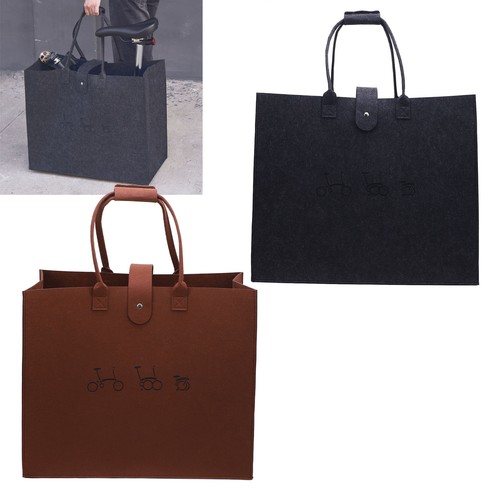 Folding bike bag - folding, nonwoven