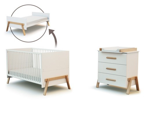 Grand duo lit commode - commode, à