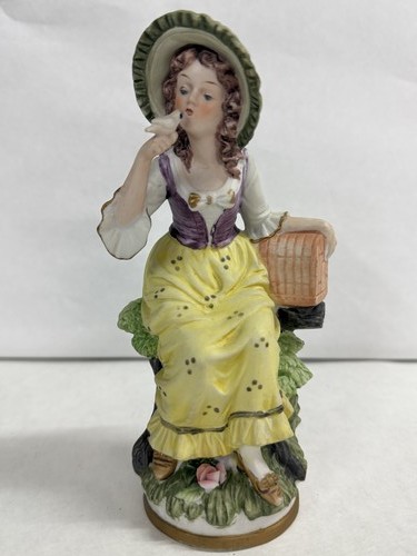 Figurine porcelaine rococo