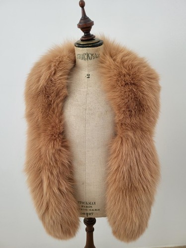 Col vintage fourrure de - col, en