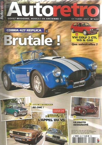 Auto retro 423 cobra - auto, n°423
