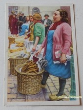 Image CHROMO COTE D'OR Collection FOLKLORE BELGE N°205 - BRUXELLES - Colporteuse