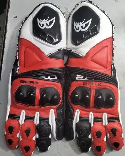 Berik gants moto cuir - gants, de