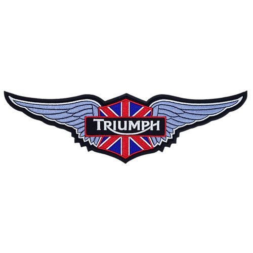 Triumph motorcyle silver wings - triumph,