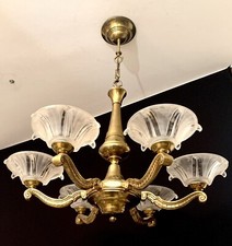Lustre Style Art Deco Petitot/