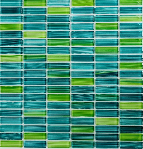 Mosaïque verre striée - mosaïque,