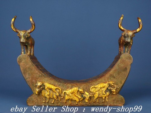 Old bronze ware - ware, gilt