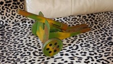 JOUET ANCIEN BOIS ARTILLERIE