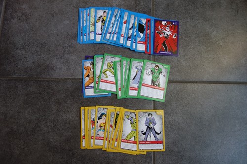 Lot cartes super héros - lot,