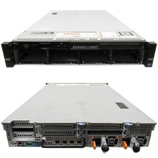 Dell PowerEdge R720 Server 2U H710p Mini 2x E5-2690 CPU 16GB RAM 8x3.5 Bay