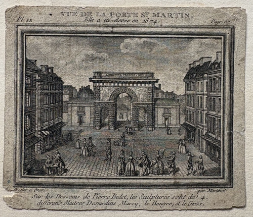 Paris vue porte - paris,