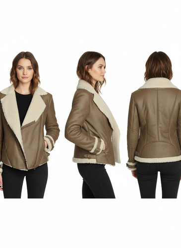 Blouson femme simili peau - blouson,