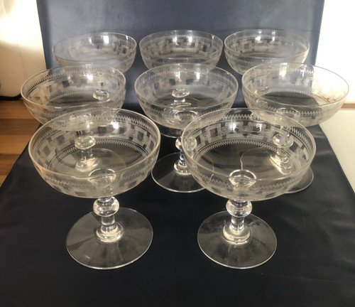 Coupes champagne - 8, à