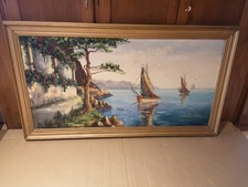 Grand tableau marine