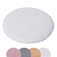 Tapis en Fausse Fourrure de Lapin ，Faux Peau de Mouton TapisLaine Tapis Tapis...