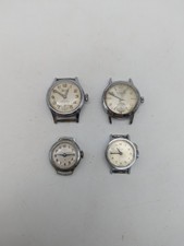 Lot de 4 Montres Mécaniques, Bentima, Horly, Rubens, Kelton, en l'état