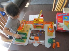 Vintage Majokit # 7702 Jumbo Construction Playset Kit Majorette Toy 99% Complete