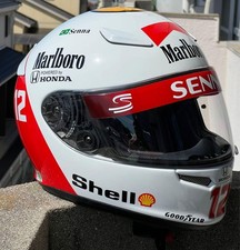 Ayrton Senna specification 1988 MP4/4 custom painted Helmet Shoei Z-6 SIZE L