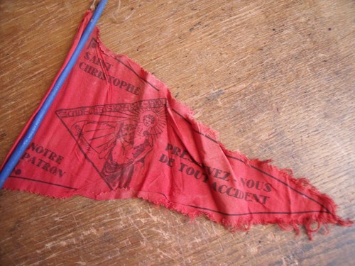 Ancien fanion auto moto - fanion,