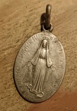 Médaille Religieuse Ancienne Miraculeuse Rue Du Bac Paris Vierge 