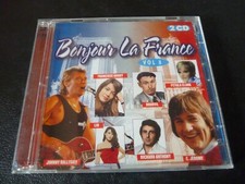 COF 2 CD &quot;BONJOUR LA FRANCE, VOL 3&quot; France Loisirs (Art SULLIVAN, Vicky LEANDROS