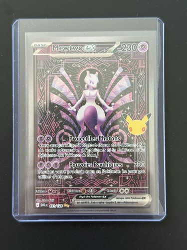 Carte pokémon mewtwo - carte,