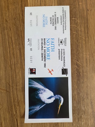 Faith more billet concert - billet,