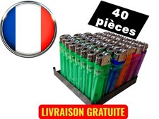 Lot de  40 briquets à pierre