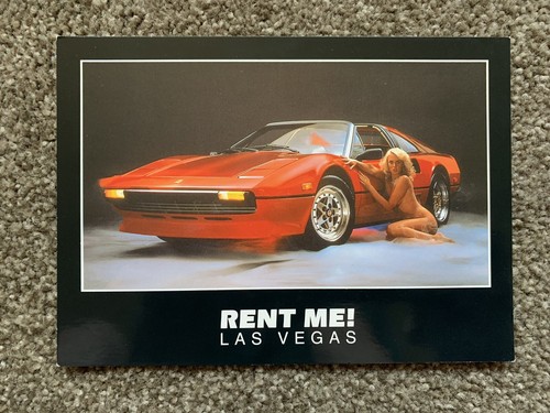 Ferrari 308 gts post - post, card