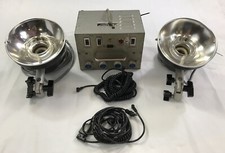 Novatron 440 HDX Model 1040 Photography Two Head Studio Flash Lighting Kit