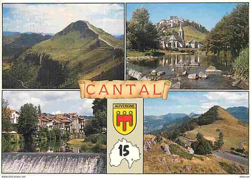 Postcard cantal - postcard,