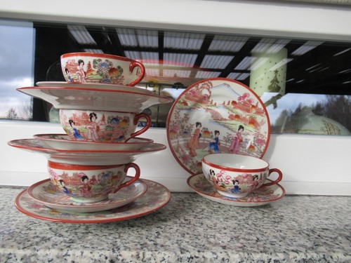 Tasses souc dessert de - 4, souc;