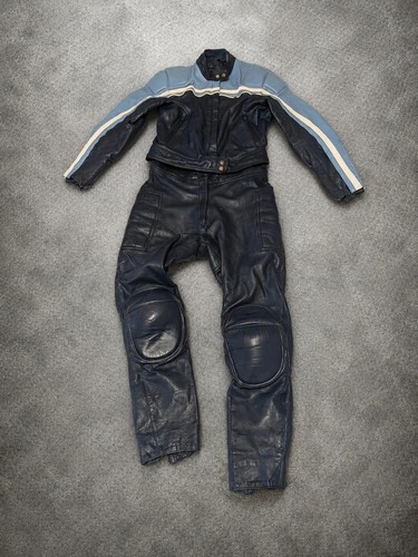 Combinaison moto cuir - , vintage