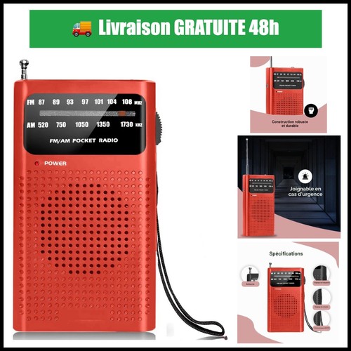 Radio portable d urgence - portable, d'urgence