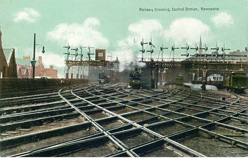 Angleterre newcastle railway - ,