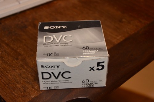 Sony mini minute dvc - dv, 60