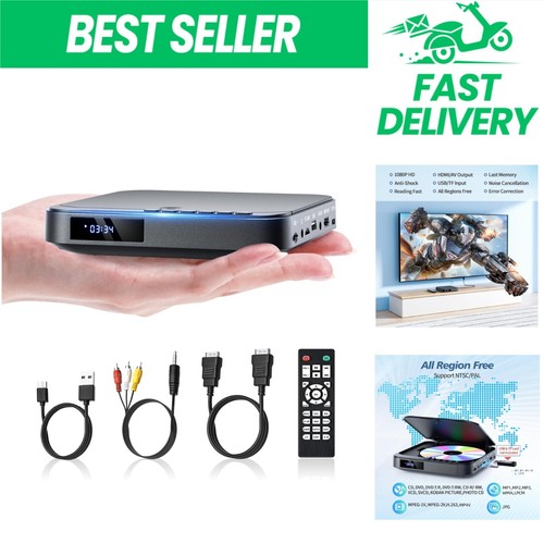 Mini lecteur dvd - lecteur, hdmi