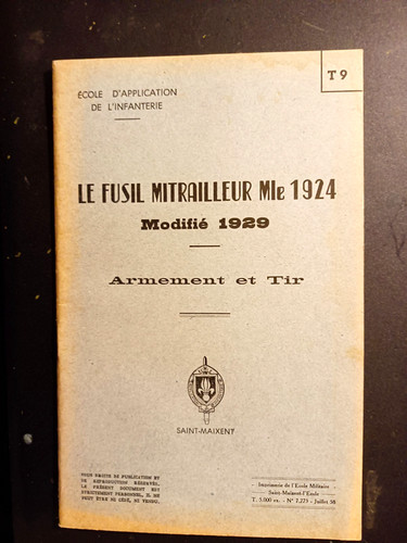 Fusil mitrailleur modele - le,