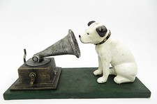Sculpture Chien Gramophone Logo His Master's Voice Rogers Foundry Birmingham