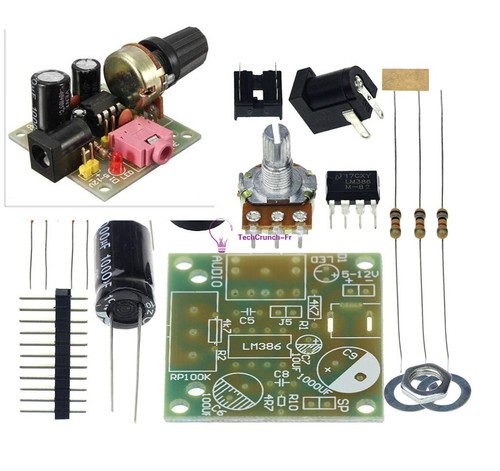 Lm386 super mini amplifier - lm386,