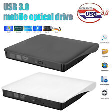 DVD CD RW USB External CD RW Disc Burner Drive Reader Windows 7 10 11 Laptop PC