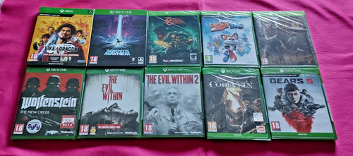 Lot jeux xbox one neufs - 10,