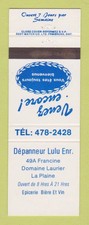 Matchbook Cover - Depanneur
