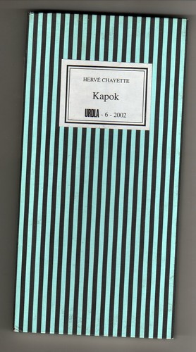 Kapok hervé chayette - kapok, de
