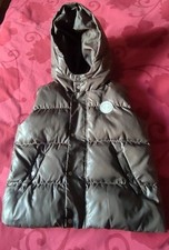 Doudoune fille sans manche Benetton marron 6 ans