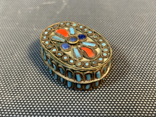 Ancienne mini boîte - , bijoux