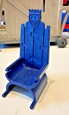 Playmobil Accessory - Middle Ages - Castle Fort - Blue Throne