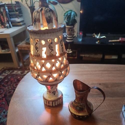Lampe photophore céramique - en,
